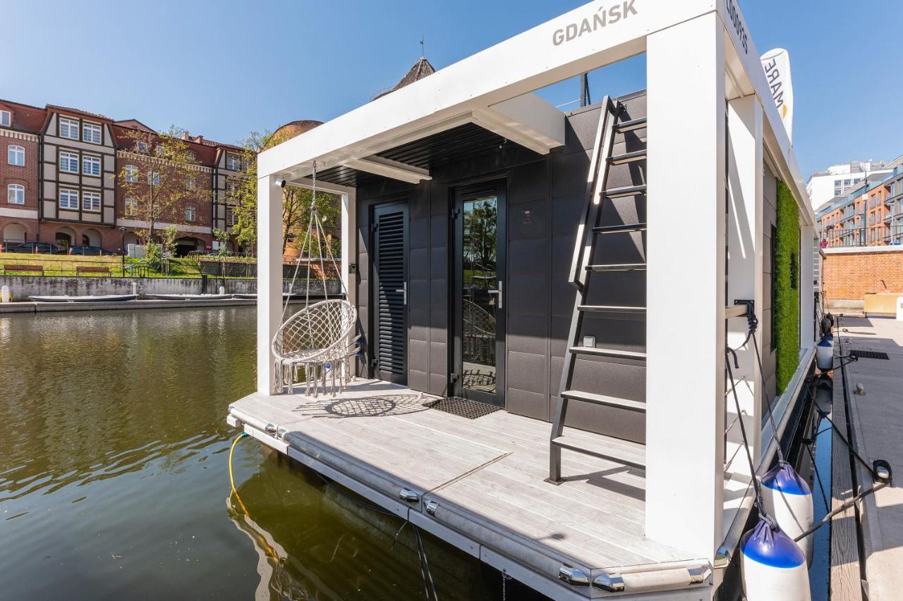 Domy Na Wodzie - La Mare Motlava Houseboats With Sauna By Downtown Apartments Danzig Exterior foto