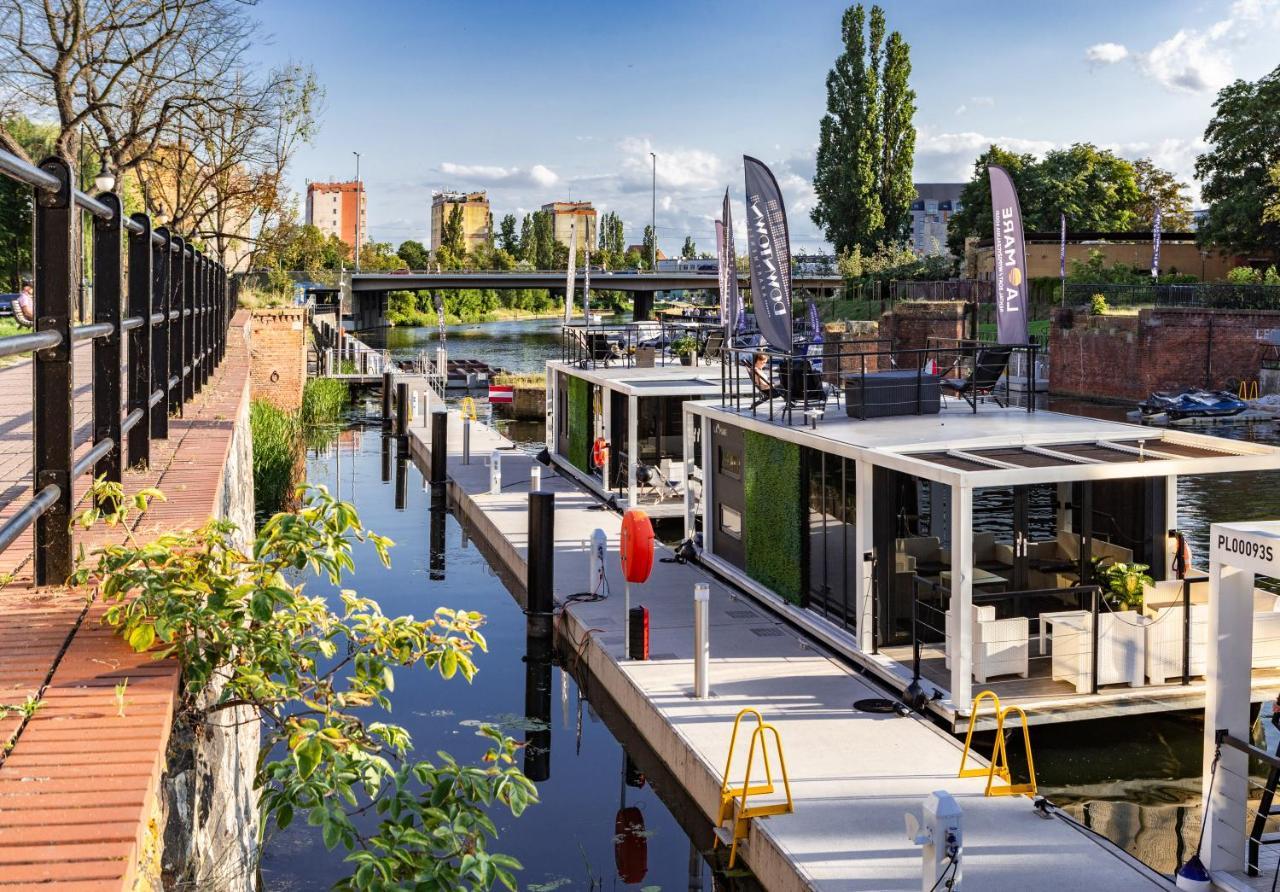 Domy Na Wodzie - La Mare Motlava Houseboats With Sauna By Downtown Apartments Danzig Exterior foto