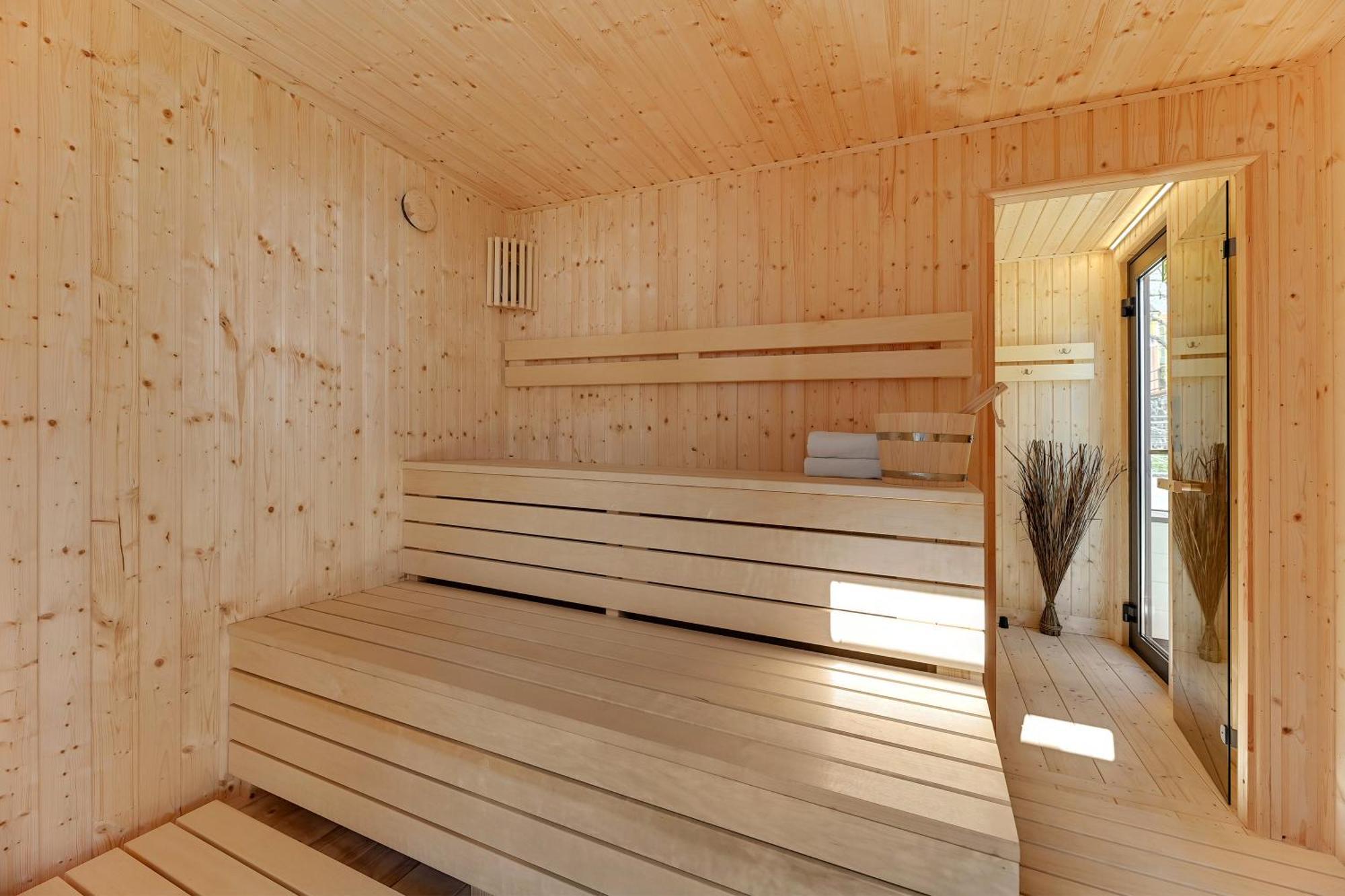 Domy Na Wodzie - La Mare Motlava Houseboats With Sauna By Downtown Apartments Danzig Exterior foto