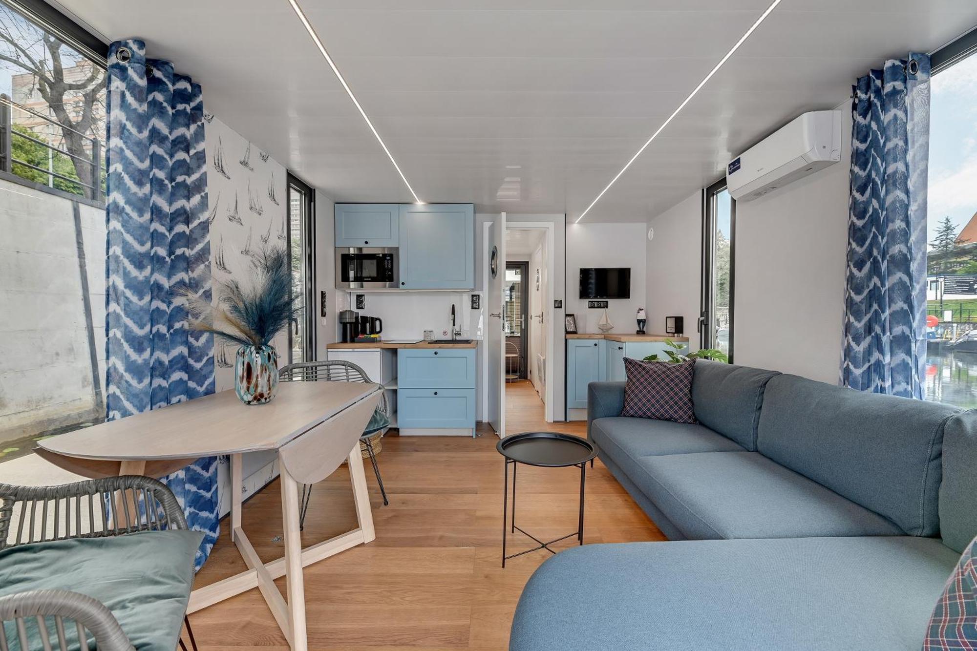 Domy Na Wodzie - La Mare Motlava Houseboats With Sauna By Downtown Apartments Danzig Exterior foto