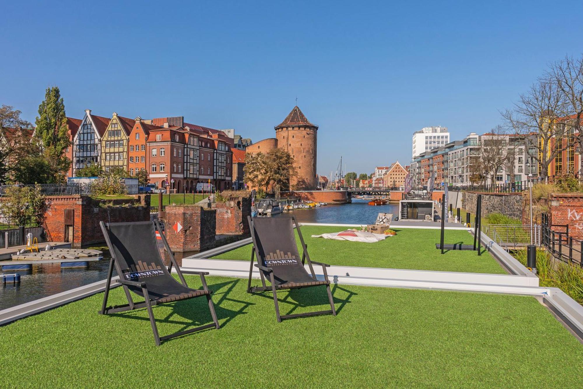 Domy Na Wodzie - La Mare Motlava Houseboats With Sauna By Downtown Apartments Danzig Zimmer foto