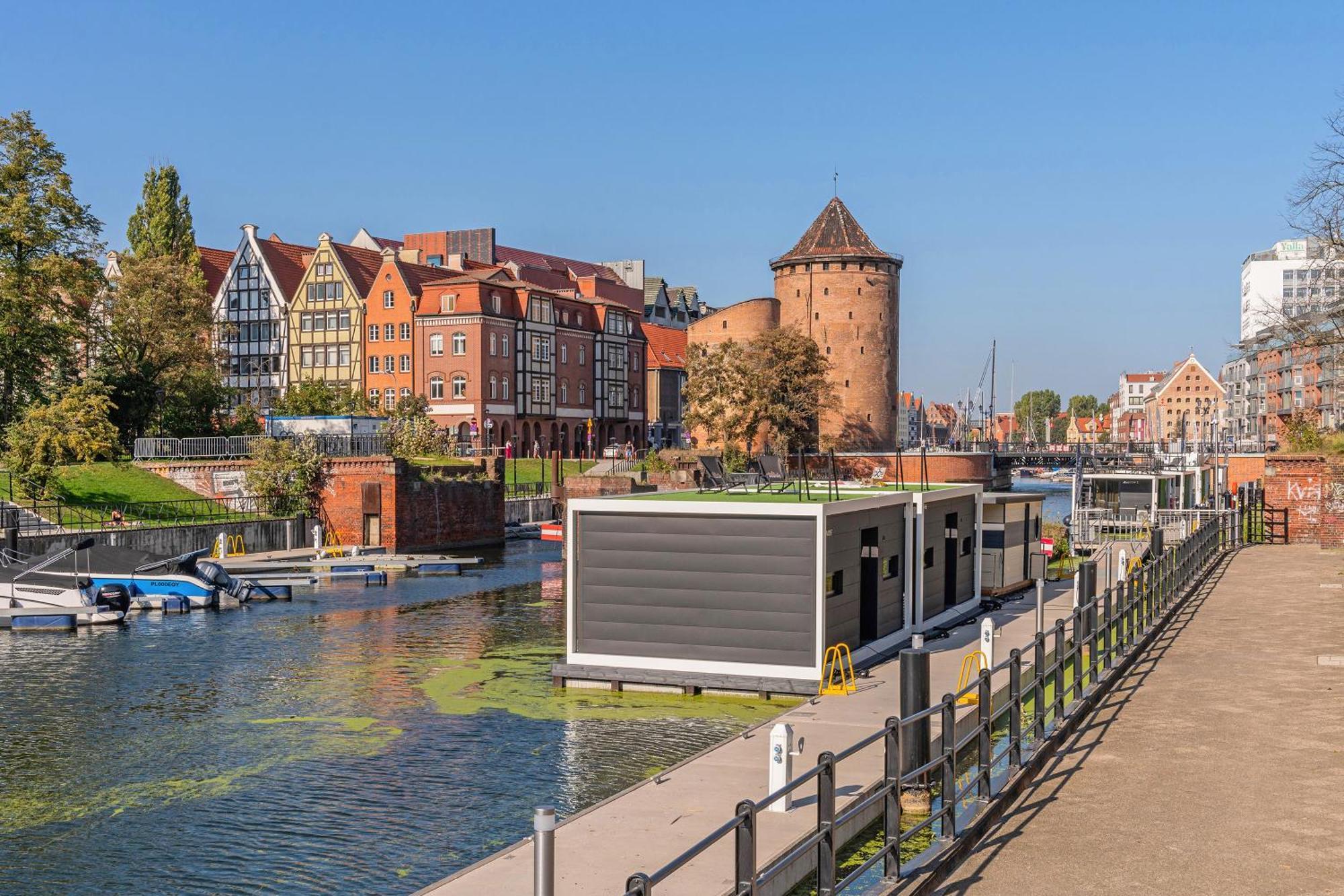 Domy Na Wodzie - La Mare Motlava Houseboats With Sauna By Downtown Apartments Danzig Zimmer foto