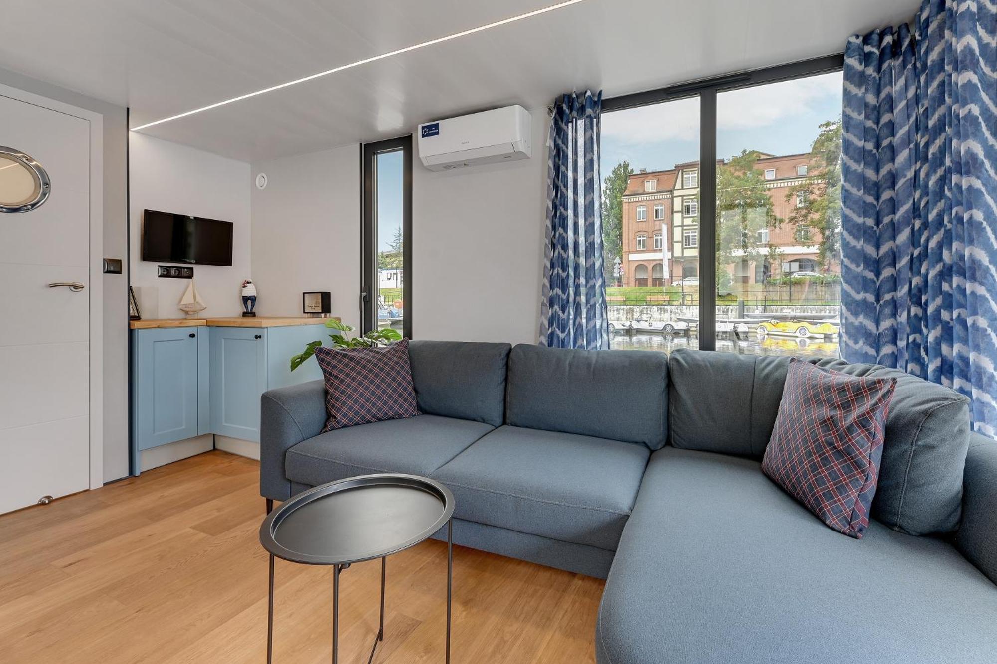 Domy Na Wodzie - La Mare Motlava Houseboats With Sauna By Downtown Apartments Danzig Zimmer foto