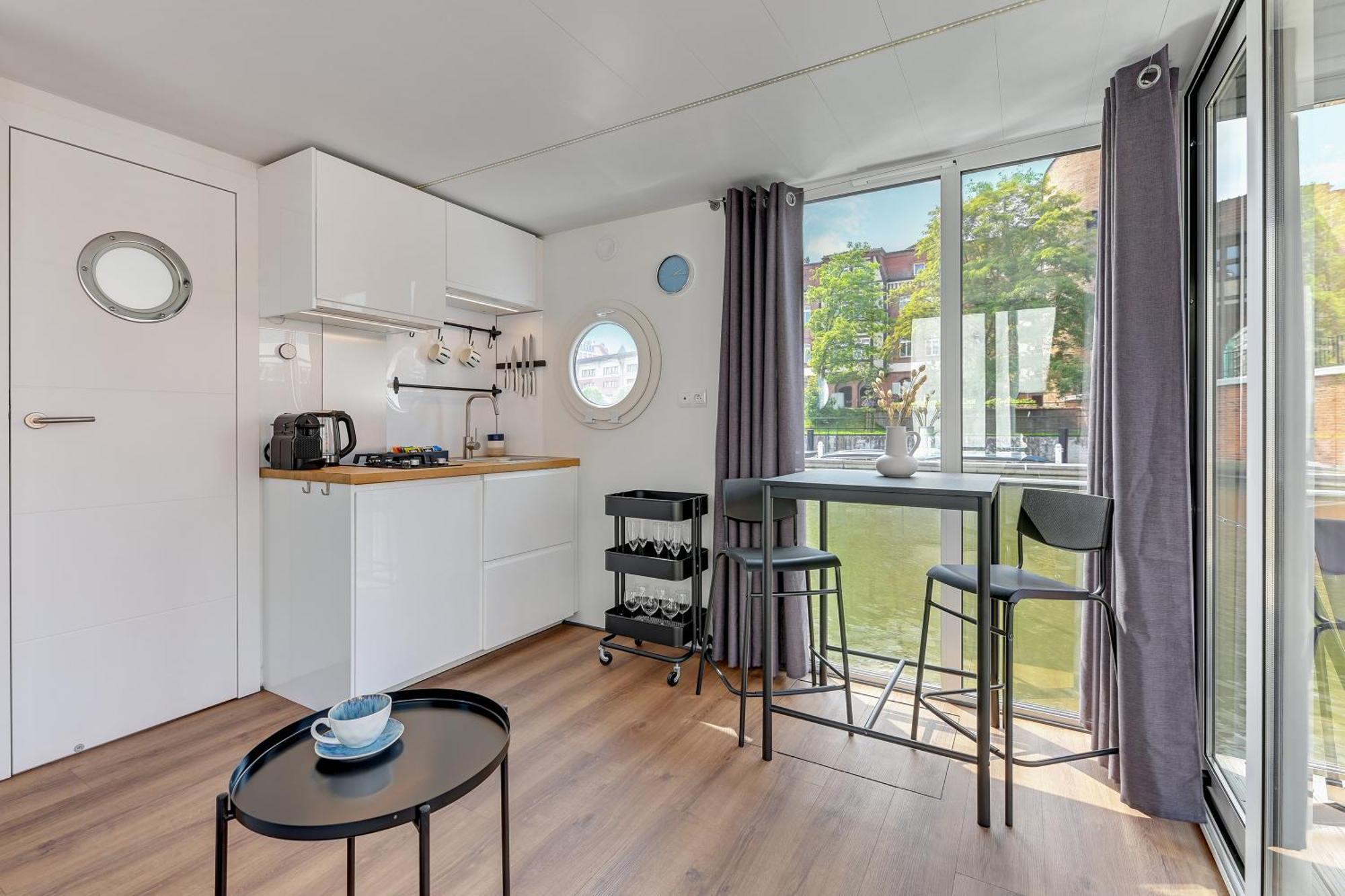 Domy Na Wodzie - La Mare Motlava Houseboats With Sauna By Downtown Apartments Danzig Zimmer foto