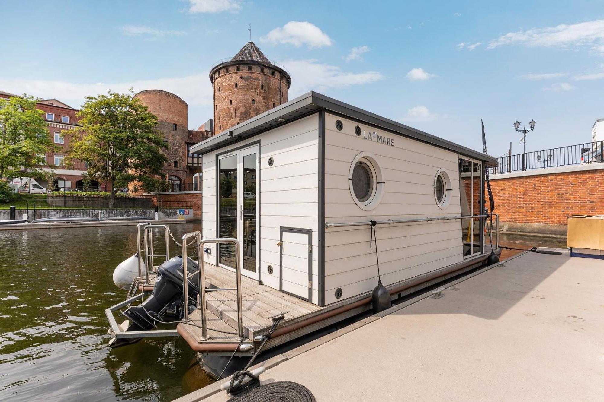 Domy Na Wodzie - La Mare Motlava Houseboats With Sauna By Downtown Apartments Danzig Zimmer foto