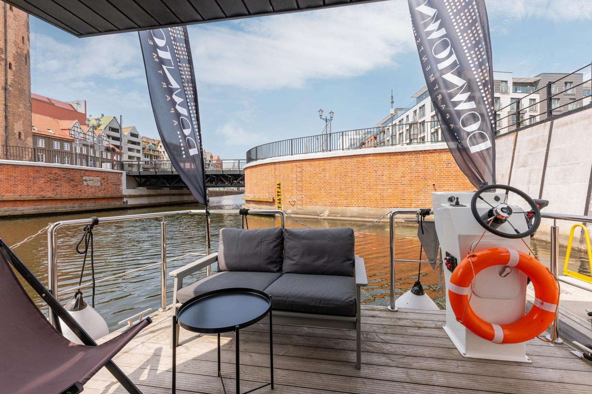 Domy Na Wodzie - La Mare Motlava Houseboats With Sauna By Downtown Apartments Danzig Zimmer foto